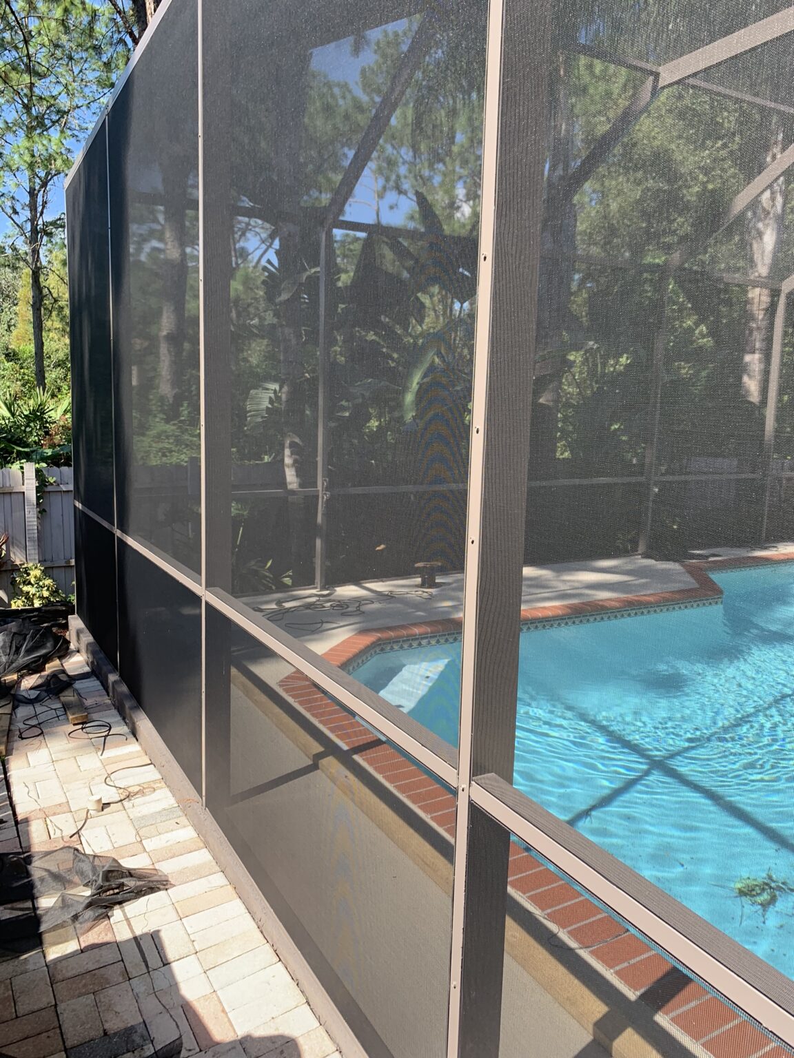 Pool Cage Rescreening Tampa Bay - Types of Pool Screens