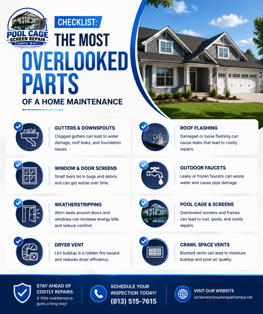 Checklist: The Most Overlooked Parts of a Home Maintenance